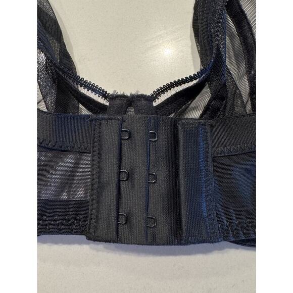 Curvy Kate Bra Women’s Size 38DD Black Underwire Sheer - Picture 6 of 9